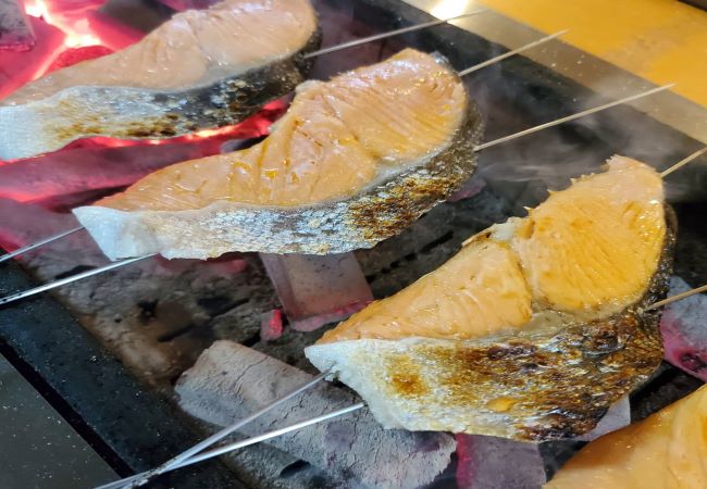 国産牛リブロース炭火焼き